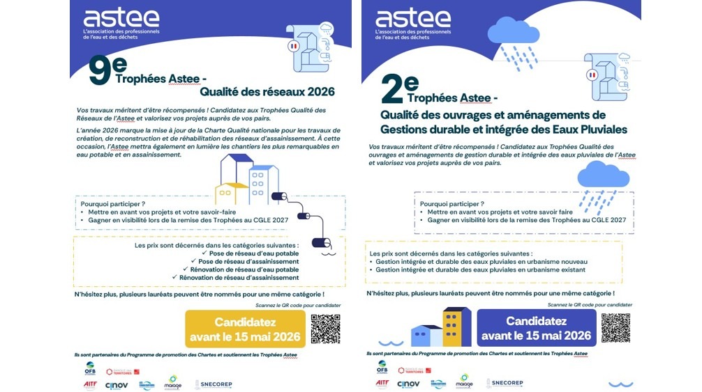 Trophées Qualité Astee - A vous de jouer !