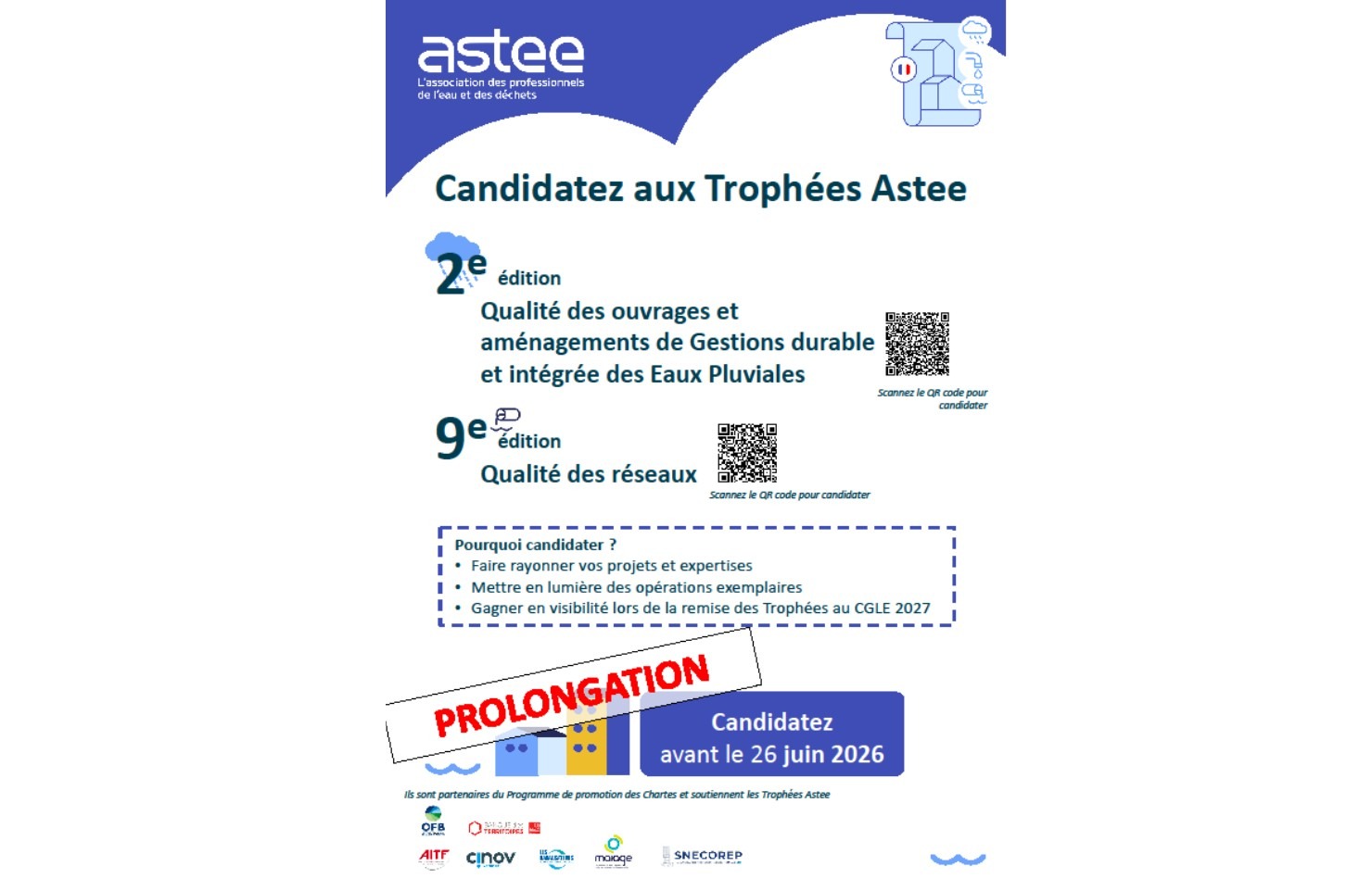 Trophées Charte Qualité Astee - A vous de jouer !