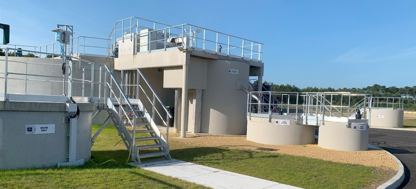 De Lacanau de Mios à Léognan : deux stations de traitement des eaux usées nouvelles générations