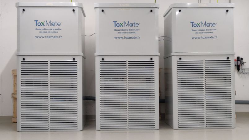 Évaluation de l’efficacité des traitements dédiés aux micropolluants en STEU en temps réel et en continu au moyen de la biosurveillance comportementale