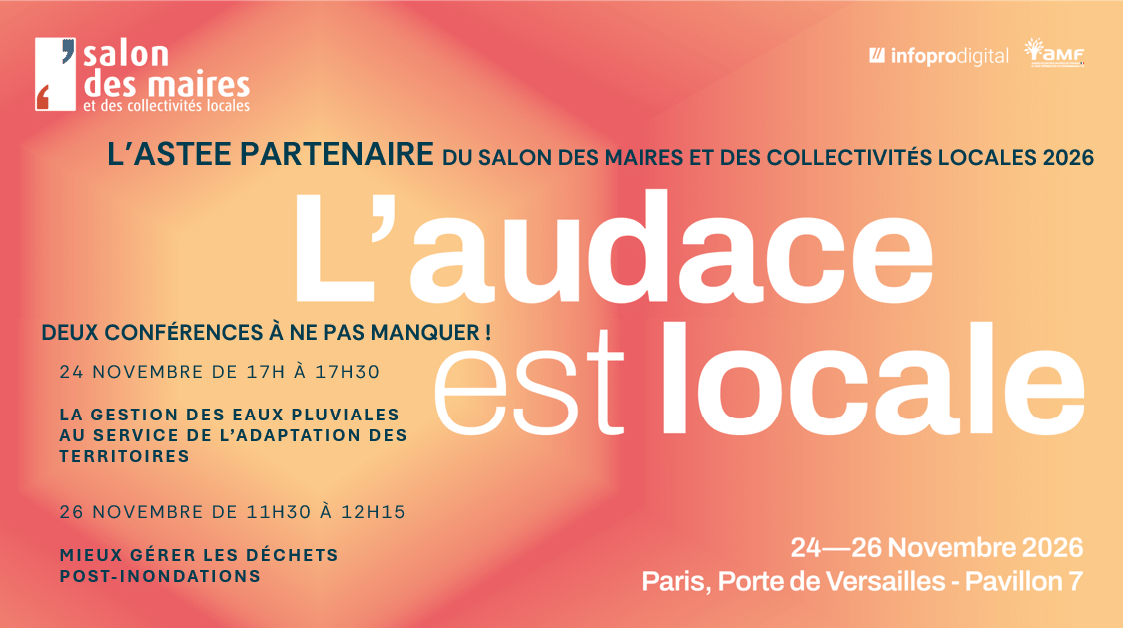 L’Astee partenaire du Salon des Maires et des Collectivités Locales 2026