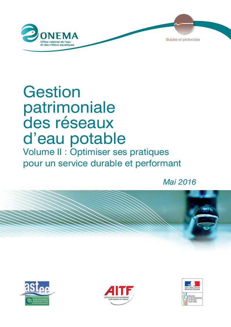 Gestion Patrimoniale Des R seaux D eau Potable Volume II Optimiser 